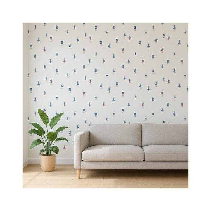 Morris & Mila Vliesbehang - Modern Design - 53 x 1005 cm