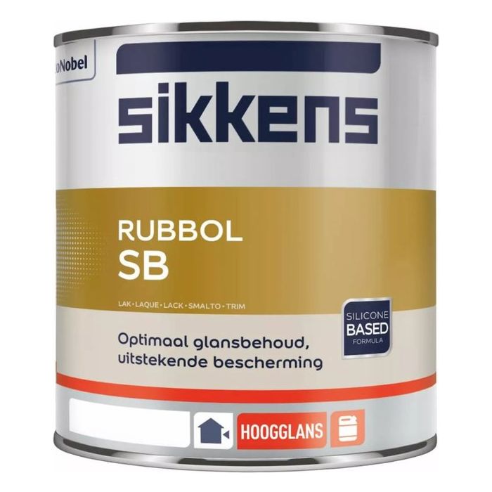 Sikkens Rubbol SB - 3L - RAL 9005 | Gitzwart