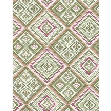 Erismann 5411-05 Vliesbehang Groen
