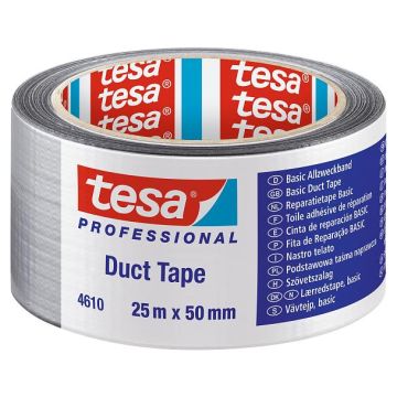 Tesa Duct Tape 4610 zilver