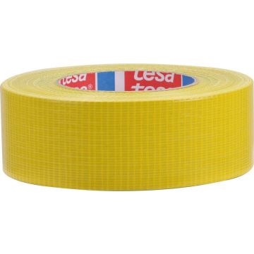 tesa Professional Textieltape Geel 50 m x 48 mm