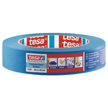 Tesa Precision Maskingtape Outdoor - 4440 25 mm 1 stuks