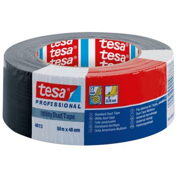 Tesaband Duct Tape 4613 zwart