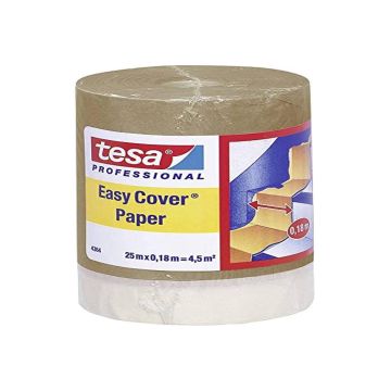 Tesa Easy Cover maskeringpapier Oranje