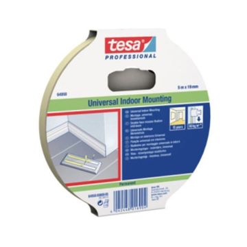 Tesafix 64958 Wit 19mm x 10mtr -