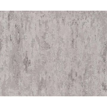 A.S. Création BETON Vliesbehang - Industrieel Grijs Zilver