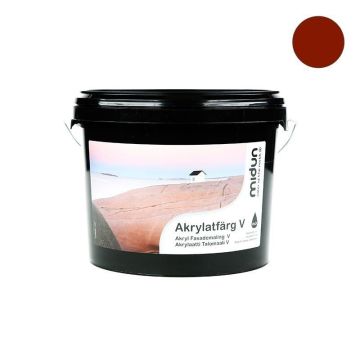 Midun Houtbescherming Zweedsrood - Watergedragen Mat 3 L
