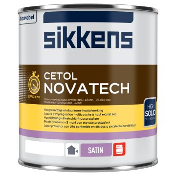 Sikkens Cetol Novatech TC Transparant 1 L Zijdeglans