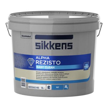 Sikkens Alpha Rezisto Easy Clean mat Mengkleur 10 L