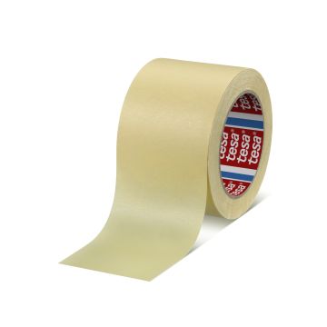 Tesa 4323 Tesakrepp 50 m x 75 mm chamois maskeertape universeel T106