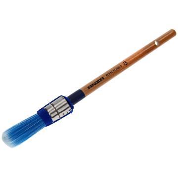 Anza Titanium Aqua Ronde Kwast