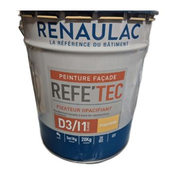 Renaulac Refe'Tec Dekkende Voorstrijk Gevel Wit 20 kg