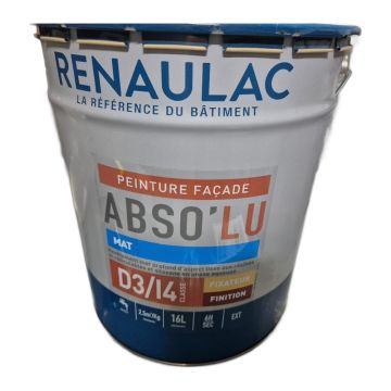 Renaulac Abso'Lu Mat Gevelverf Wit 16 L