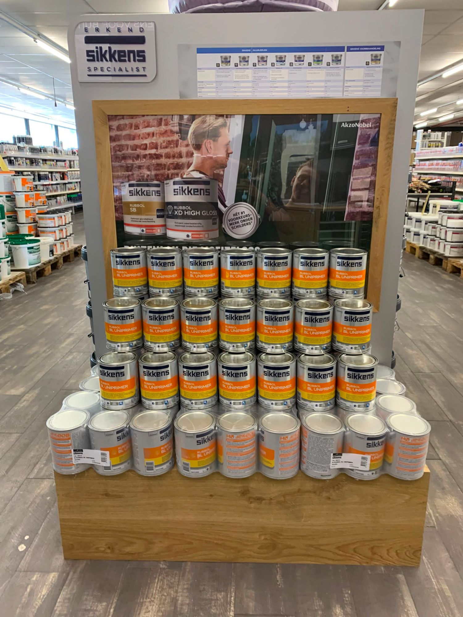 Verf bij De Fabriekswinkel Zwolle